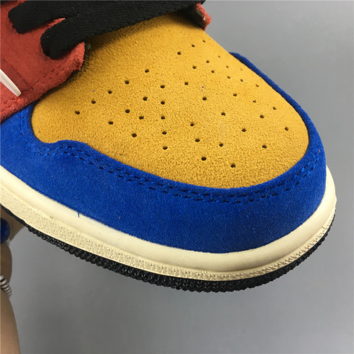 air jordan 1 mid blue the great cu2805-100