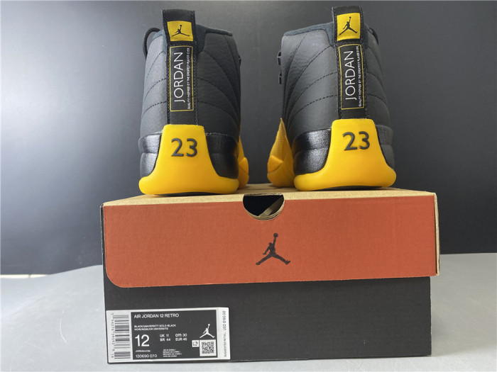 air jordan 12 retro "university gold" 130690-070