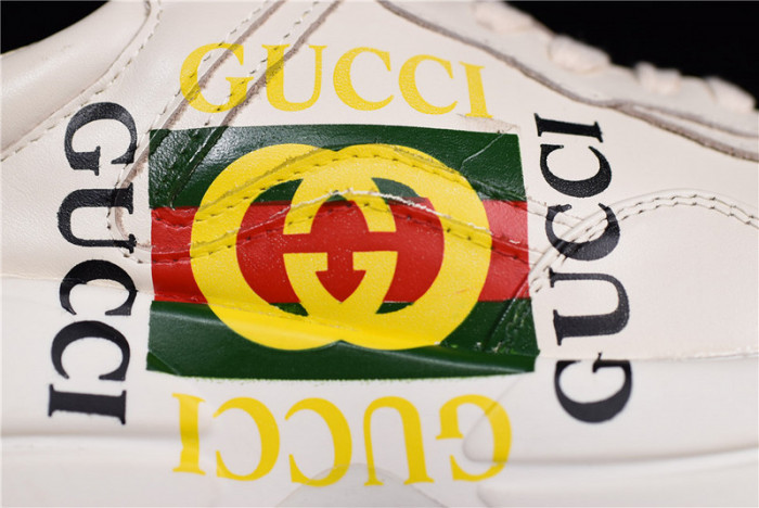 G*u*i rhyton vintage trainer sneaker mens 500878 drw00 9522