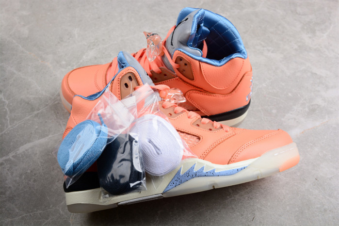 dj khaled x air jordan 5 retro we the best crimson bliss dv4982-641
