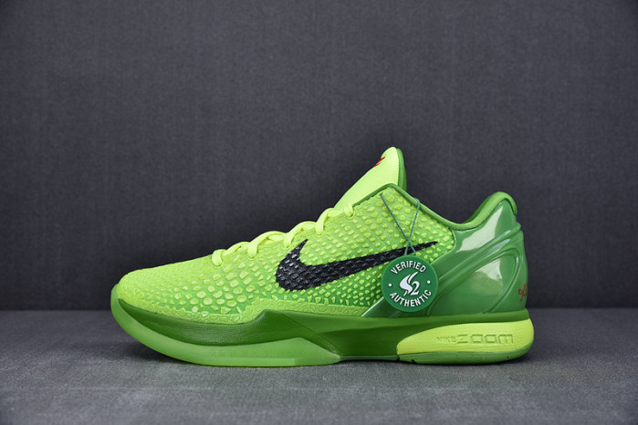 nike kobe 6 protro grinch cw2190-300