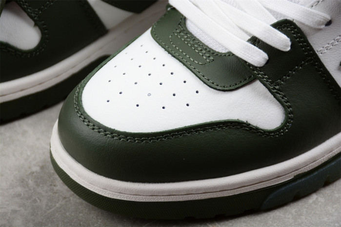 OW Out Of Office OOO Low Tops White Khaki OMIA189S23LEA0015901