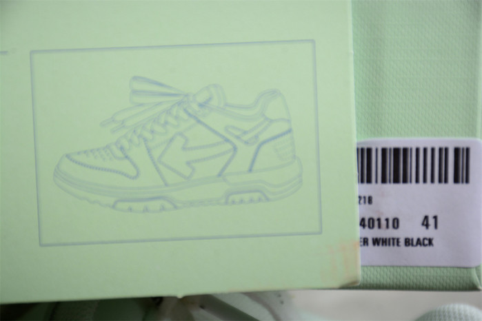 OFW Out Of Office "OOO" Low White Black OWIA259C99LEA0010110