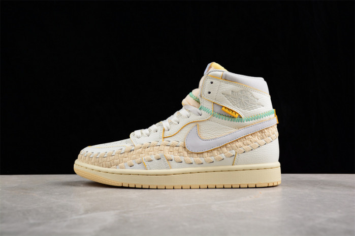 air jordan 1 retro high og sp union woven sail fd2565-100