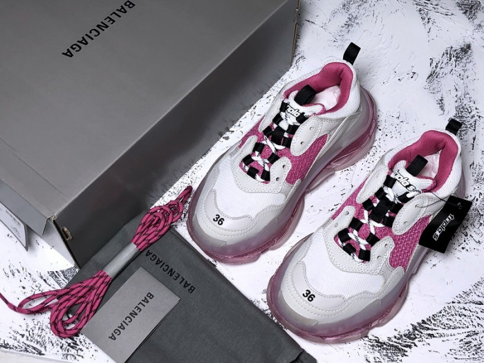 triples trainer clear sole sneakers 3000016