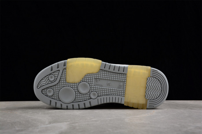 OFW Out Of Office "OOO" Low Tops Grey White OMIA189S22LEA0010109