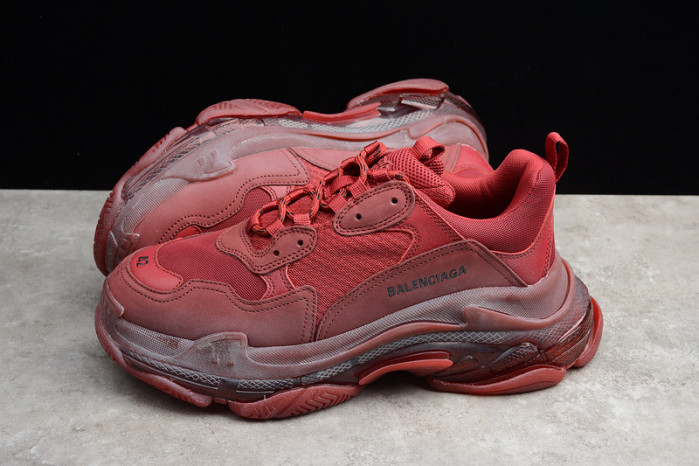 triples trainer clear sole sneakers 3000008