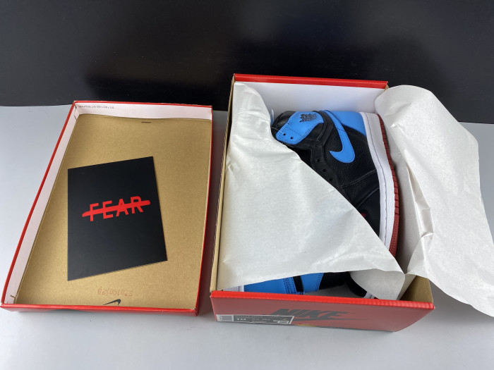 air jordan 1 unc to chicago cd0461-046