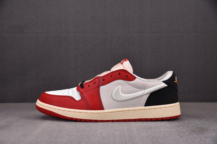 trophy room x air jordan 1 retro low og sp ''rookie card - home'' hv6157-100