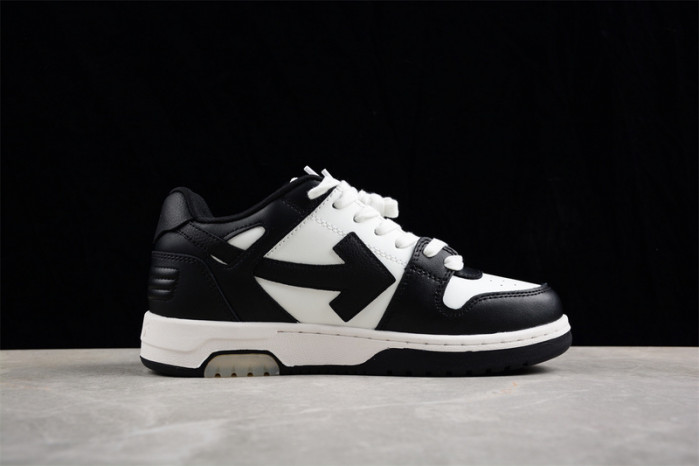 OFW OFF-WHITE Out Of Office "OOO" Low Black White OWIA259C99LEA0031001
