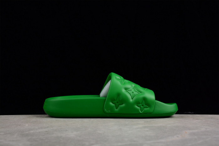 l&v slipper green16