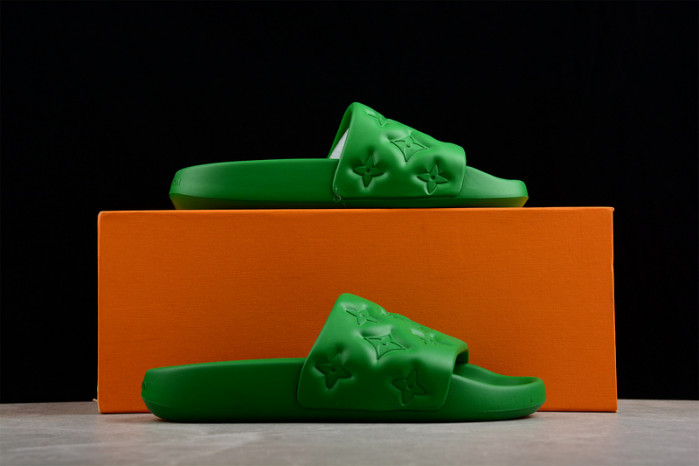l&v slipper green16