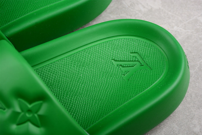 l&v slipper green16