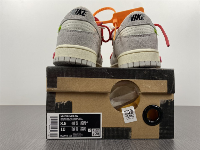 ofw x dunk low “40 of 50” dj0950-103