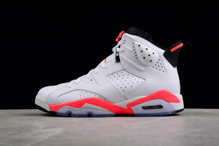 air jordan 6 retro infrared white 384664-123
