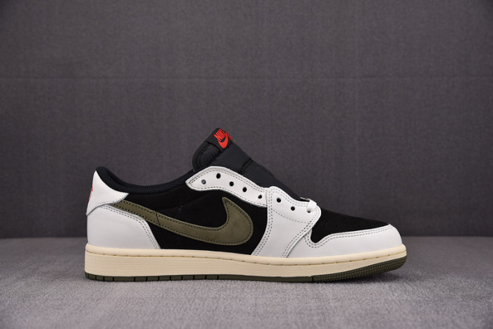 travis scott x air jordan 1 low og “olive” dz4137-106