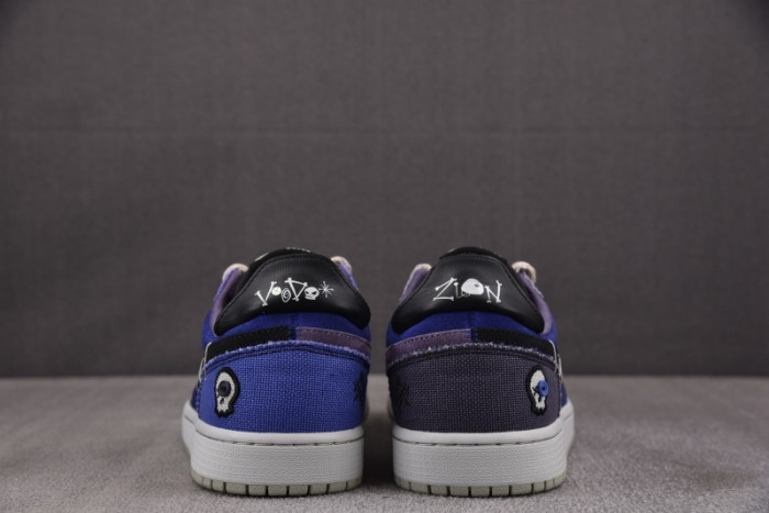 Air Jordan 1 Retro Low OG Zion Williamson Voodoo Alternate IH2309-500