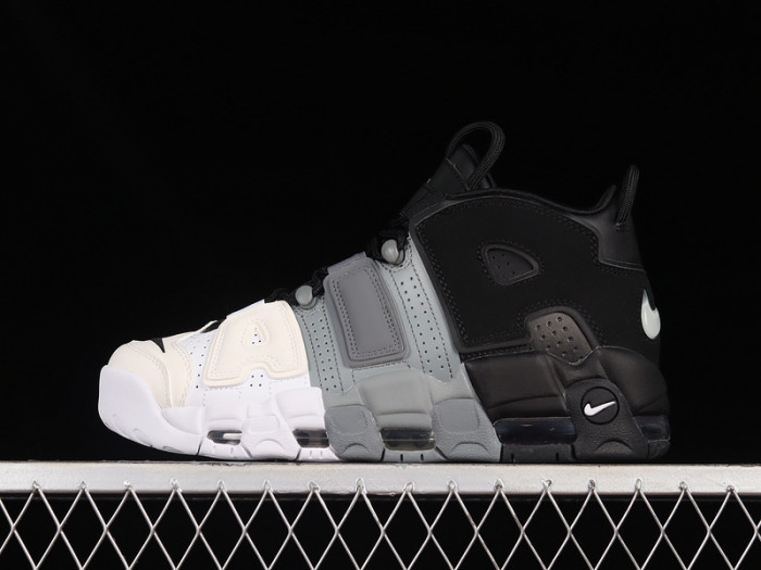 nike air more uptempo “tri-color” black-grey-white 921948-002