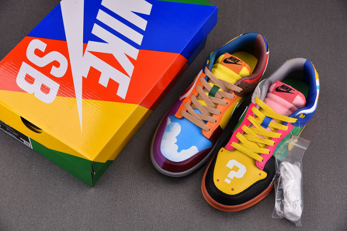 nike dunk low se S*per mario dh0952-100