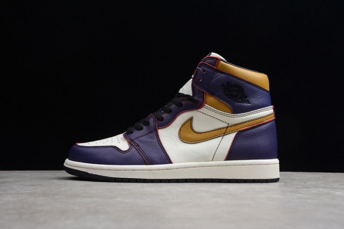 nike sb air jordan 1 lakers chicago cd6578-507