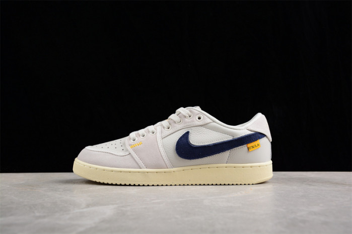 air jordan 1 retro ajko low sp union sail leather dz4864-100