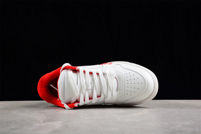 OW Out Of Office OOO Low Tops White Red OMIA189S23LEA0030125