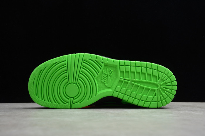 OFW x Nike Air Rubber Dunk “Green Strike” CU6015-001