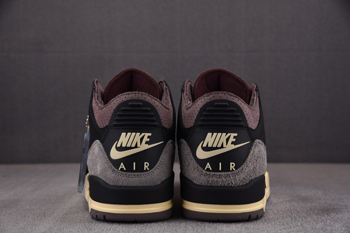 a ma maniere x air jordan 3 “black” fz4811-001