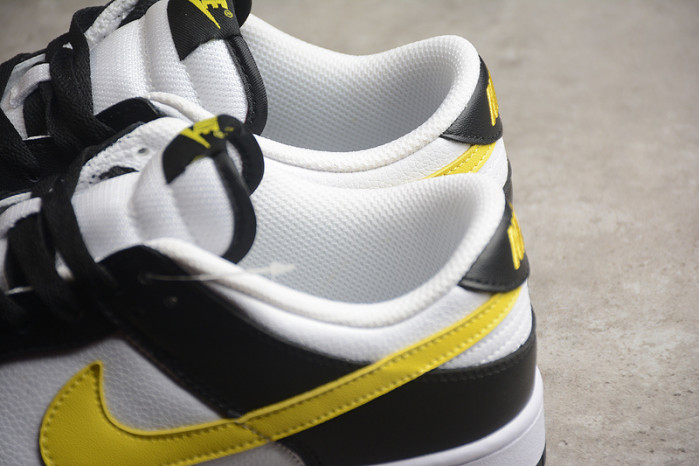 nike dunk low black yellow fq2431-001