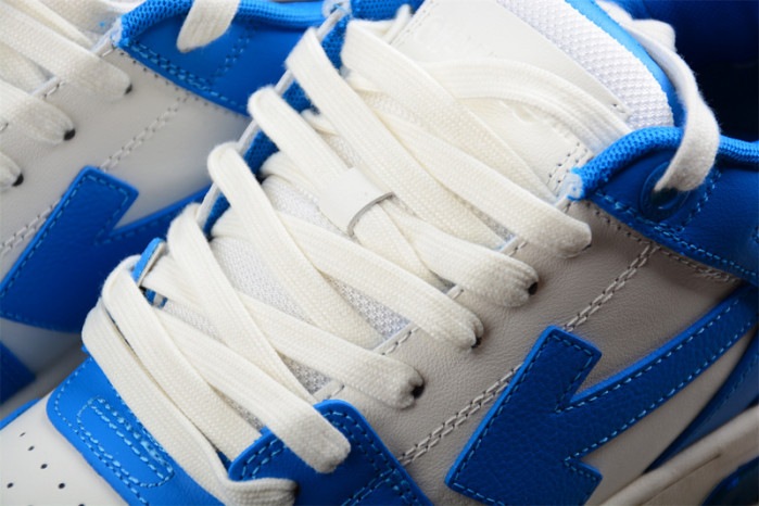 OFW Out Of Office OOO Low Tops White Blue OMIA189F22LEA0014501