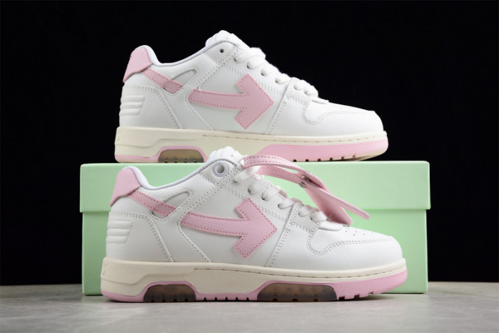 OW Out Of Office OOO Low Tops White Light Pink OWIA259F21LEA0010130