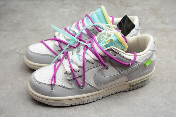 nike dunk low ofw lot 21 dm1602-100
