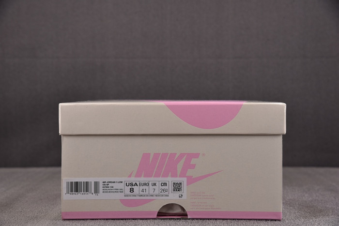 AIR JORDAN 1 RETRO LOW OG SP TRAVIS SCOTT SHY PINK IQ7604-100