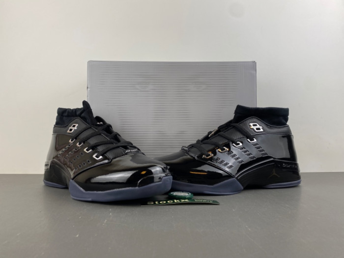Air Jordan 17 Low Black Patent IV7640-001
