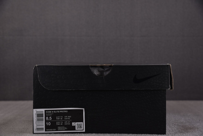 Nike Kobe 11 Elite Low Protro Fade to Black (2026) IM4260-001