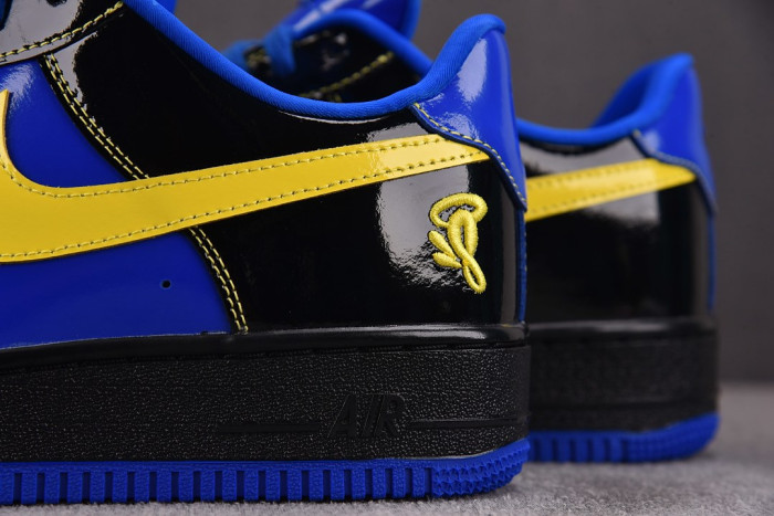 Nike Air Force 1 Low Syna Central Cee Black Optic Yellow (Friends & Family) IQ1402-010
