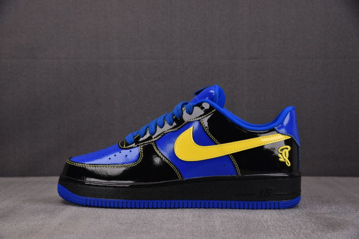 Nike Air Force 1 Low Syna Central Cee Black Optic Yellow (Friends & Family) IQ1402-010