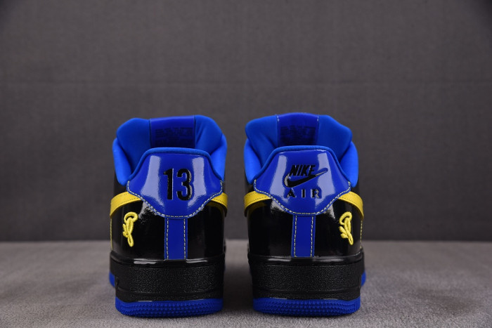 Nike Air Force 1 Low Syna Central Cee Black Optic Yellow (Friends & Family) IQ1402-010