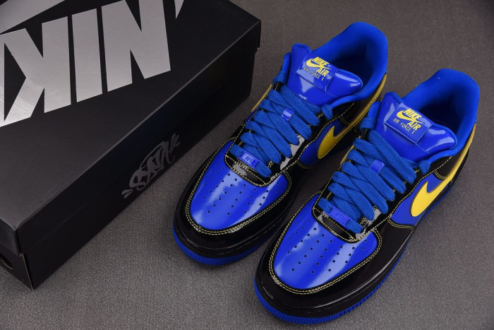 Nike Air Force 1 Low Syna Central Cee Black Optic Yellow (Friends & Family) IQ1402-010
