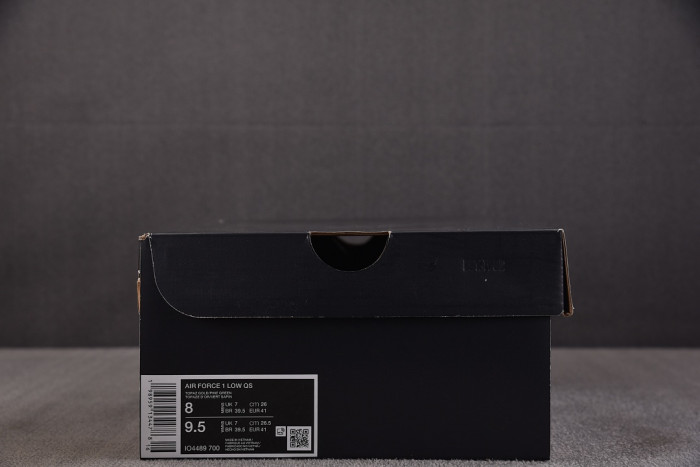 Nike Air Force 1 Low Patent Leather Topaz Gold Pine Green IO4489-700