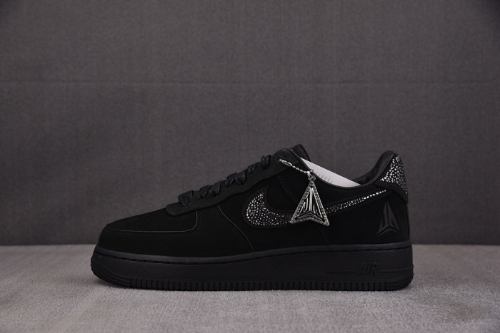 Ja Morant Teases Luxe Nike Air Force 1 "Swarovski" IQ9772-001