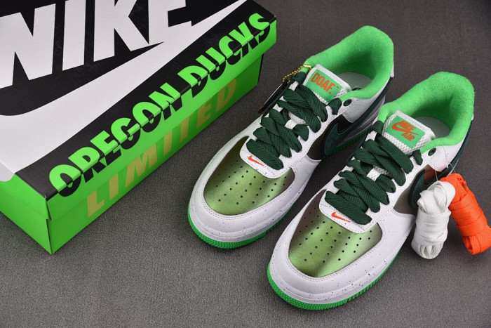 Nike Air Force 1 Low Ducks of a Feather University of Oregon Egg or Duck IU7613-100